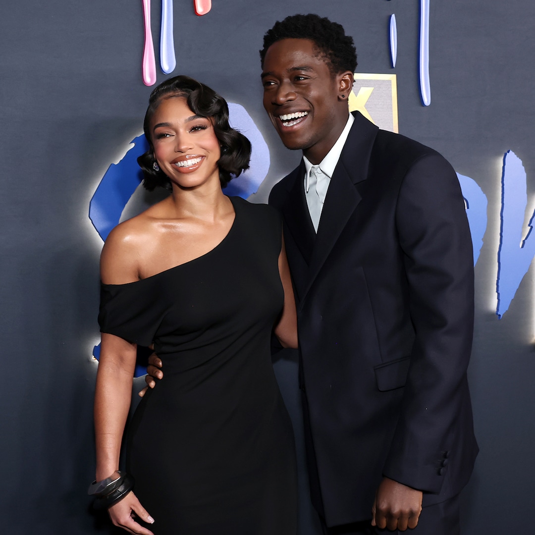 Lori Harvey and Damson Idris Seal Their Red Carpet Debut With a Kiss